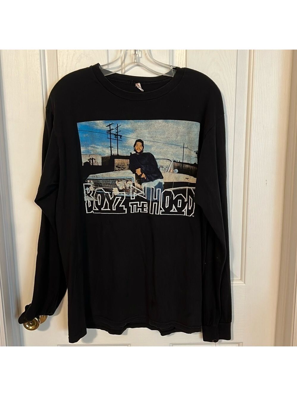 Boys N the Hood t-shirt. Size L. Long sleeves preowned